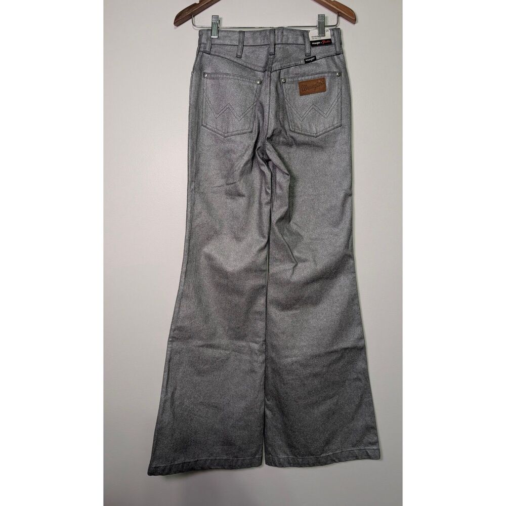 Wrangler x Fender High Rise Flare Jeans 25 Long 34” Inseam Rock Revival Festival - Picture 4 of 7